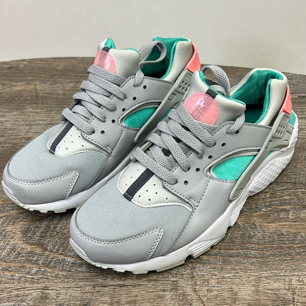 Nike Air Huarache ‘South Beach’ Running Shoes 654275-034 Size 6Y